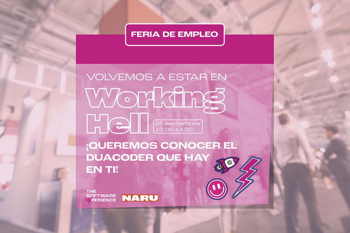 ¡Nos vemos en la feria de empleo Working Hell!